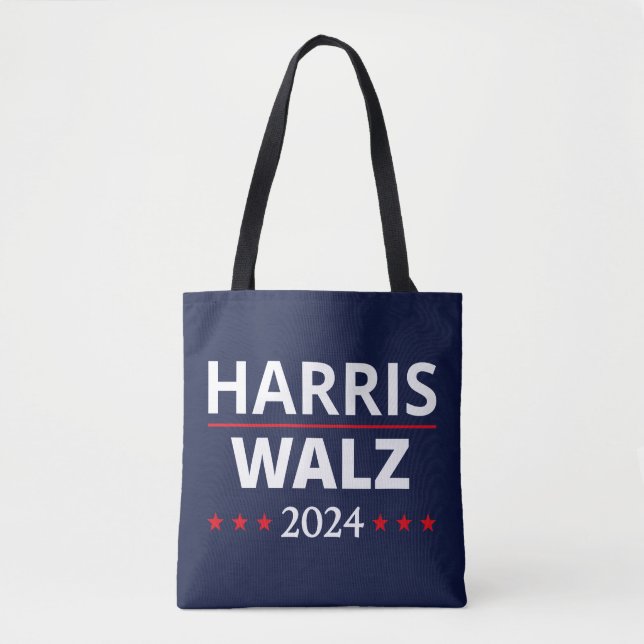 Tote Bag Harris Walz Election 2024 III (Devant)