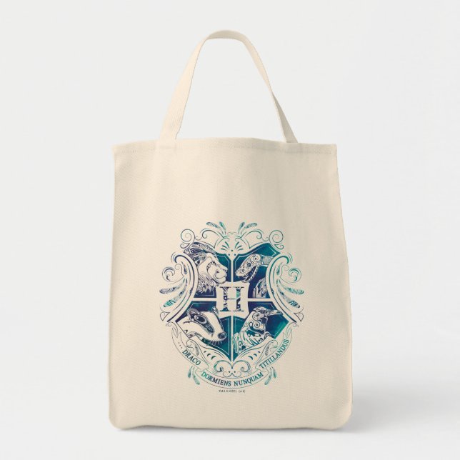 Tote Bag Harry Potter | Aguamenti HOGWARTS™ Crest (Devant)