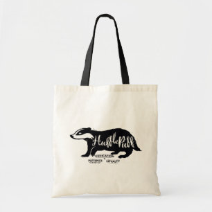 Tote Bag Harry Potter   HUFFLEPUFF™ Silhouette Typography