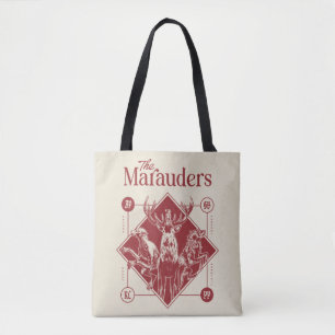 Tote Bag HARRY POTTER™ Les Marauders Animagus Graphique
