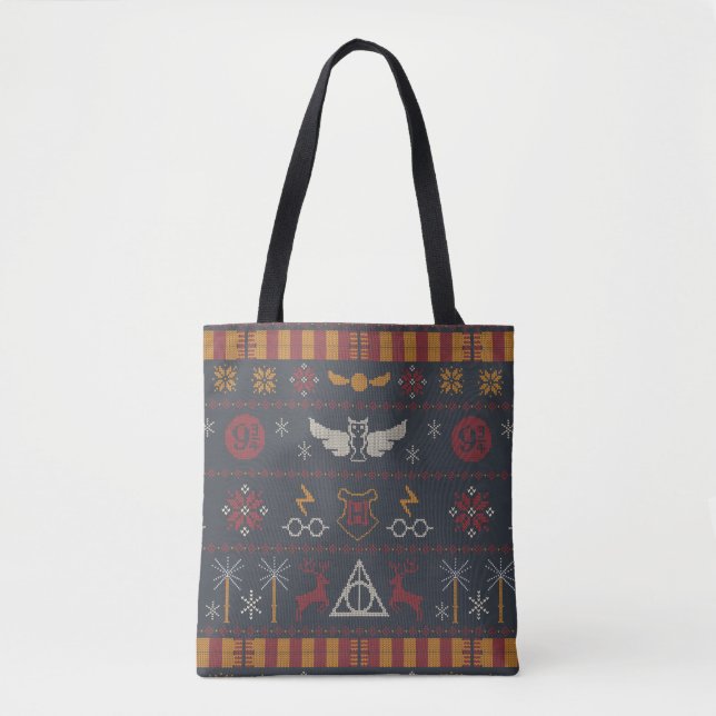 Tote Bag HARRY POTTER™ Motif multipoint à thème (Devant)