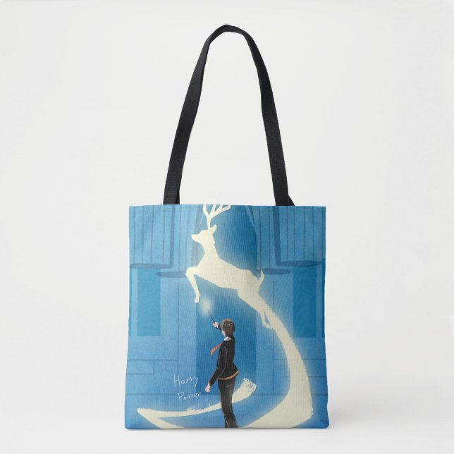 Tote Bag HARRY POTTER™ Patronus Painting (Devant)