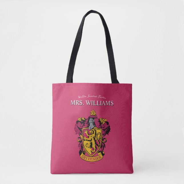 Tote Bag Harry Potter | Professeur Gryffindor Personnalisé (Devant)