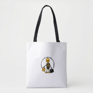Tote Bag Haunez votre chemin à travers le shopping Hallowee