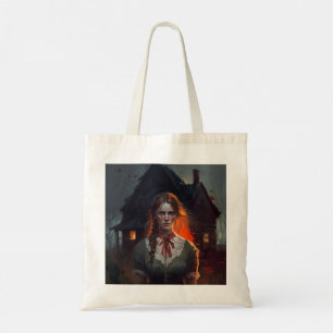 Tote Bag Haunting house