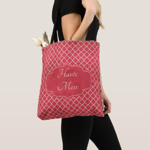 Tote Bag Haute Mess Funny