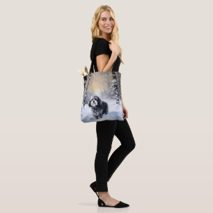 Tote Bag Havanais laissez-le neiger Noël
