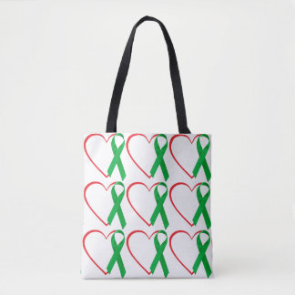 Tote Bag Heart Awareness, Surgery, Survivor Recovery Gifts