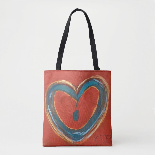 Tote Bag Heart Tote (Devant)