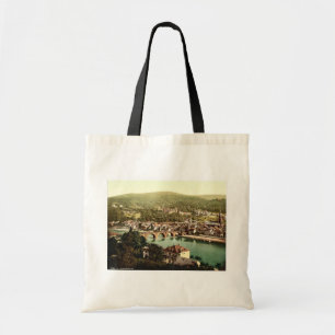 Tote Bag Heidelberg, vu du Philosophenweg, Baden, G