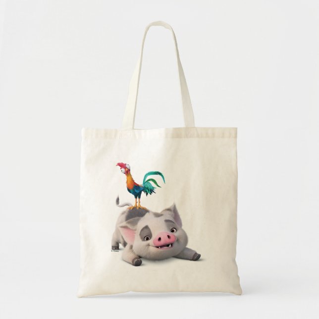 Tote Bag Heihei et Pua Playtime (Devant)