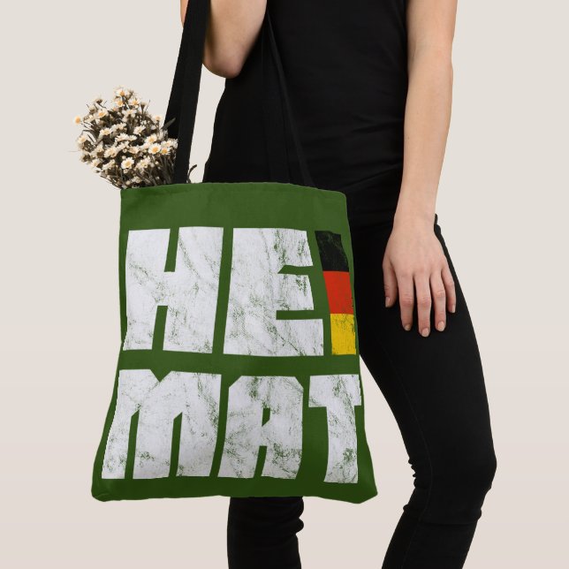 Tote Bag Heimat, Allemagne, Allemagne Patrie Home (De près)