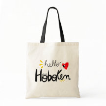 Tote Bag Hello Hoboken Fun New Jersey Gift