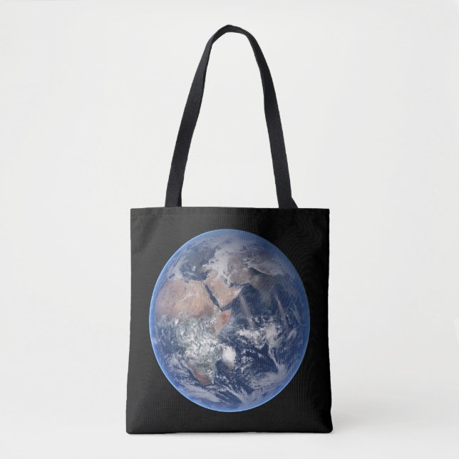 Tote Bag Hémisphère Est Sur La Planète Terre. (Devant)