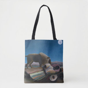 Tote Bag Henri Rousseau - Les Tziganes qui dorment