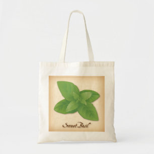 Tote Bag Herbe Basil douce
