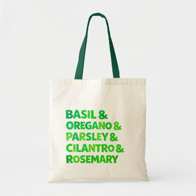 Tote Bag Herbs (Devant)