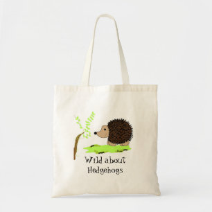 Tote Bag Hérisson de dessin animé