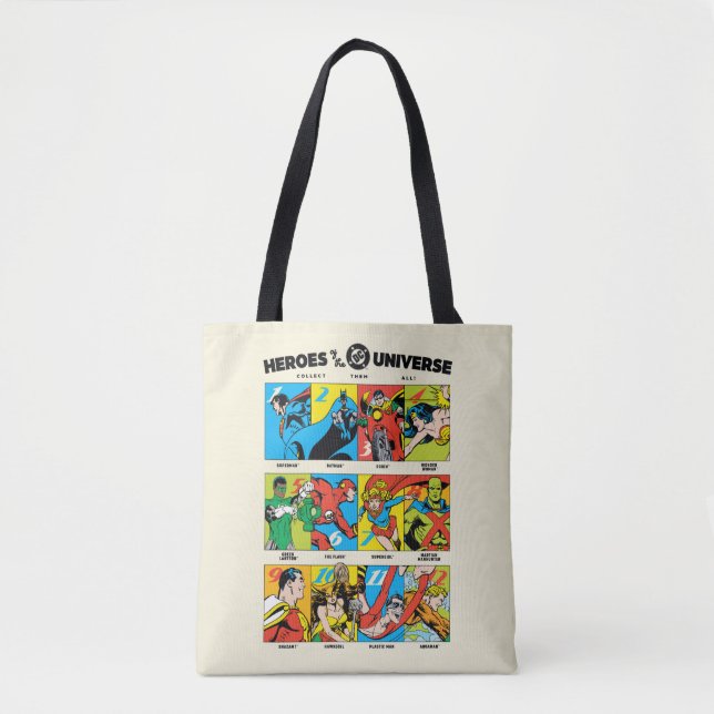 Tote Bag Heroes of the DC™ Universe (Devant)