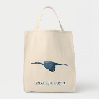 TOTE BAG HÉRON DE GRAND BLEU