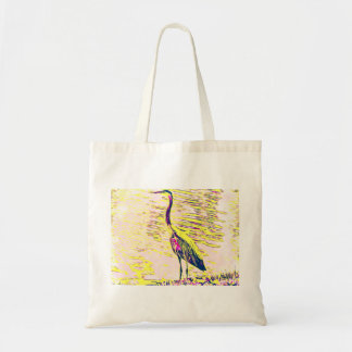 Tote Bag Heron Standing Tall