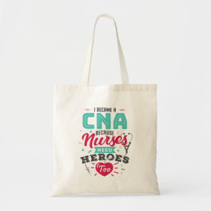 Tote Bag Héros de l'adjoint aux soins infirmiers certifié d