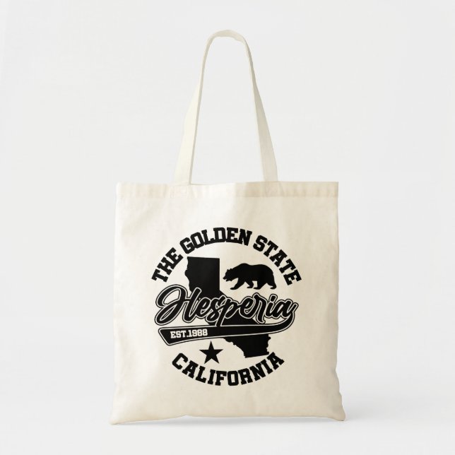 Tote Bag Hesperia, Californie (Devant)