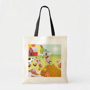 Tote Bag Heure de compter - la basse cour
