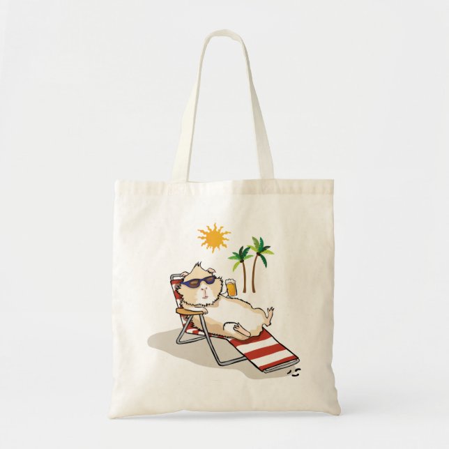 Tote Bag Heure d'été porcine (Devant)