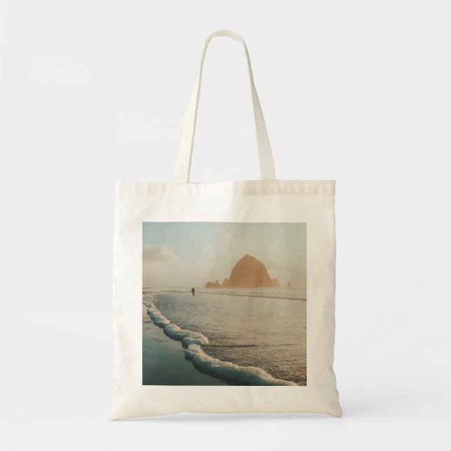 Tote Bag Heure d'or à Cannon Beach (Devant)