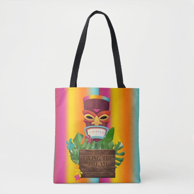 Tote Bag Heure Tiki (Devant)