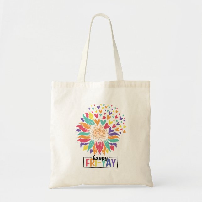 Tote Bag Heureux Fri-Yay (Devant)