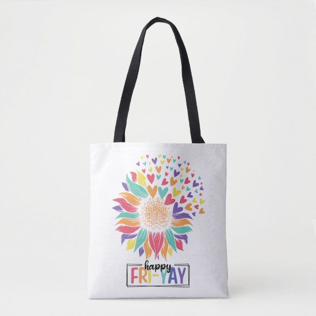 Tote Bag Heureux Fri-Yay (Devant)