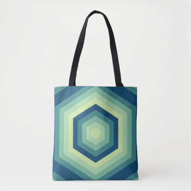 Tote Bag Hexa Wave Dreamscape (Devant)