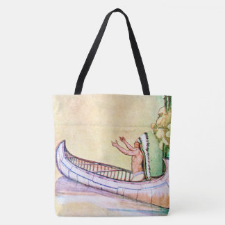Tote Bag Hiawatha Magic Canoe