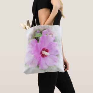 Tote Bag Hibiscus rose