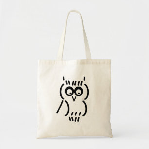 Tote Bag Hibou ASCII