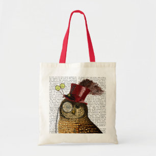 Tote Bag Hibou avec le casquette supérieur 3