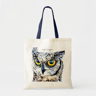 Tote Bag Hibou de client de nuit