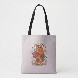Tote Bag Hibou de la forêt