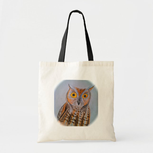 Tote Bag Hibou Fourre-tout (Devant)