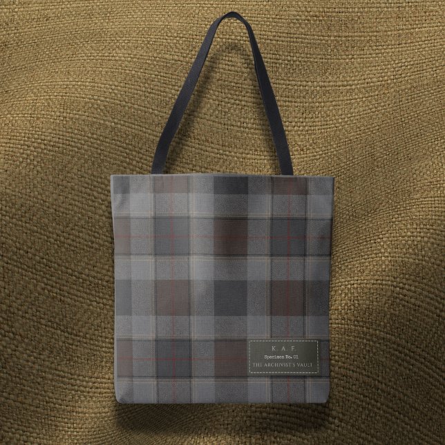 Tote Bag Highlands Dispatch: Personalized Tartan Field (Créateur téléchargé)
