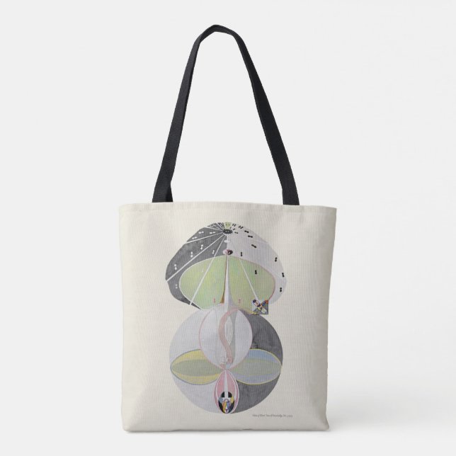 Tote Bag Hilma af Klint - Arbre du savoir, No 5 (Dos)
