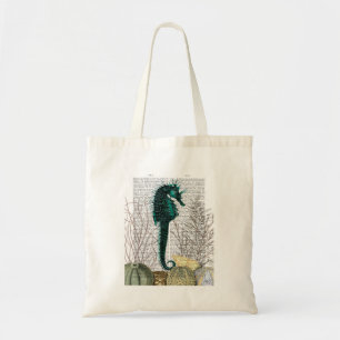 Tote Bag Hippocampe et oursins