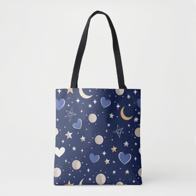 Tote Bag Histoire d'amour céleste (Devant)