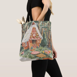 Tote Bag Histoire de conte de fées vintage, Hansel et Grete