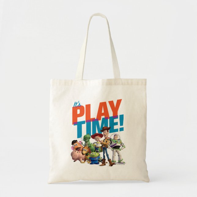 Tote Bag Histoire du jouet | C'est l'heure du jeu (Devant)