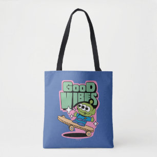 Tote Bag Histoire du jouet   Little Green Men Good Vibes