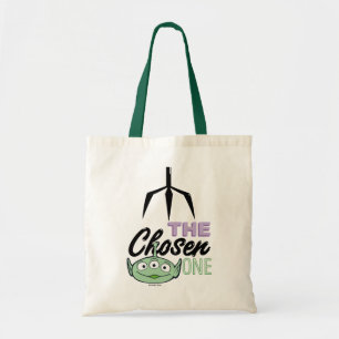 Tote Bag Histoire du jouet   "L'un choisi" Alien et main de