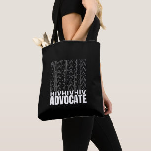 Tote Bag HIV HIV HIV HIV HIV HIV Advocate
